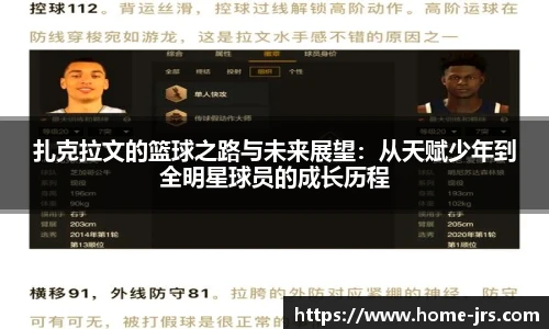 扎克拉文的篮球之路与未来展望：从天赋少年到全明星球员的成长历程